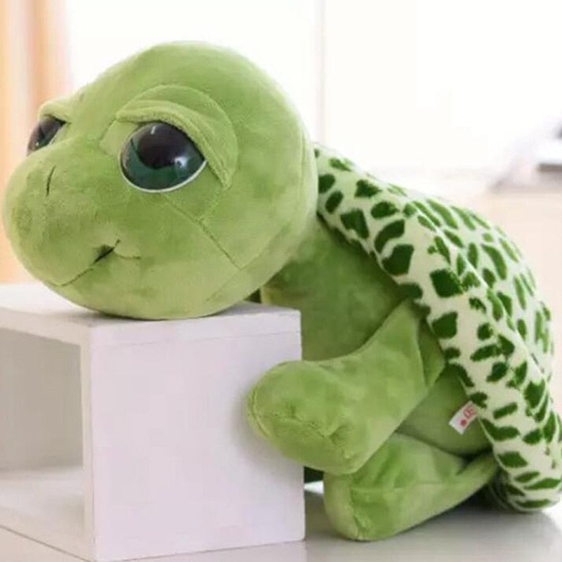 Puha plüss teknős realisztikus kialakítással – Kuschelpanzli