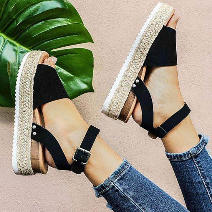 Divatos Női Espadrille Nyári Szandálok – Liv