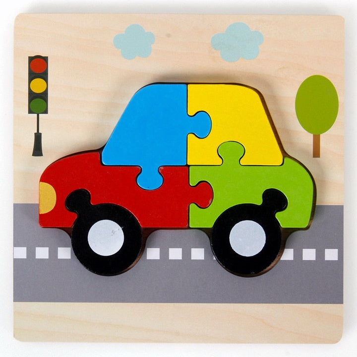 Montessori fa tanulópuzzle – FarbenFreude (1+1 ingyen)