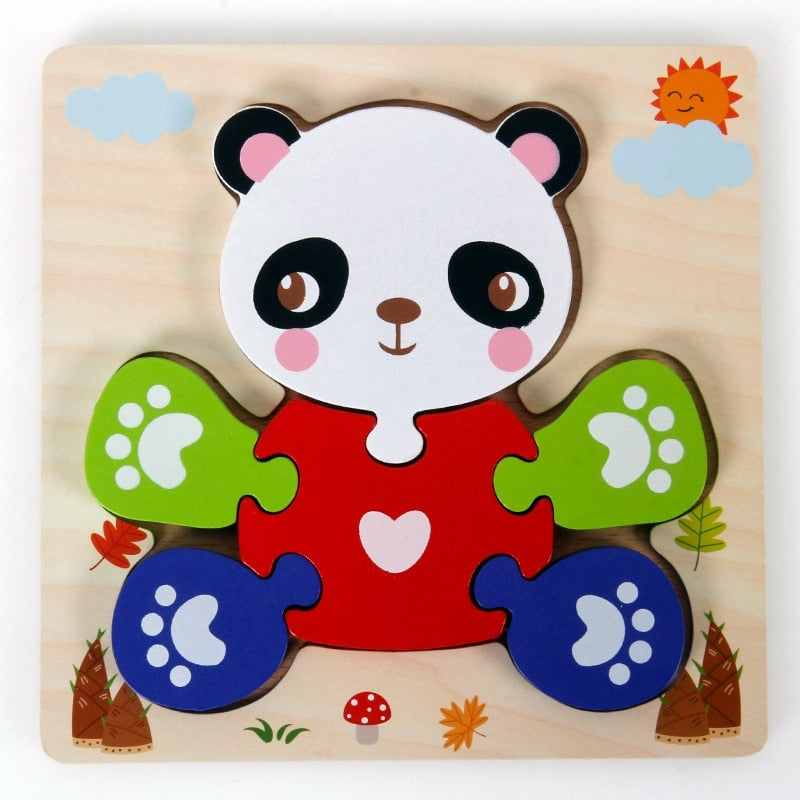 Montessori fa tanulópuzzle – FarbenFreude (1+1 ingyen)