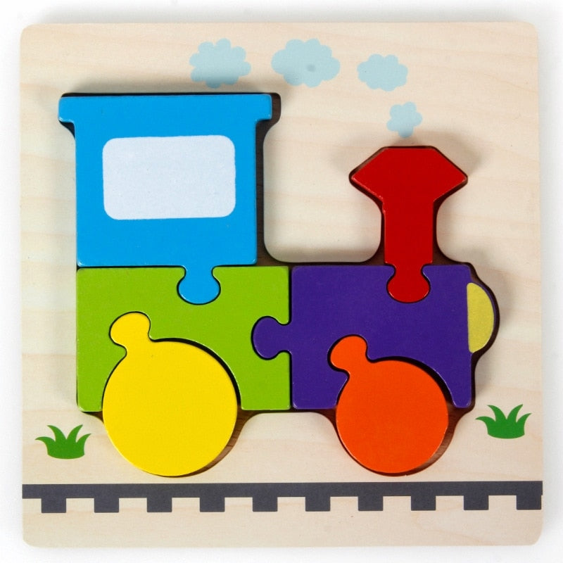 Montessori fa tanulópuzzle – FarbenFreude (1+1 ingyen)