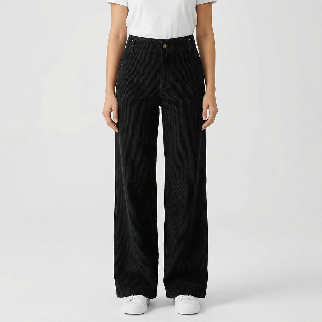 Hochgeschnittene Hose Mit Weitem Bein - Beverly