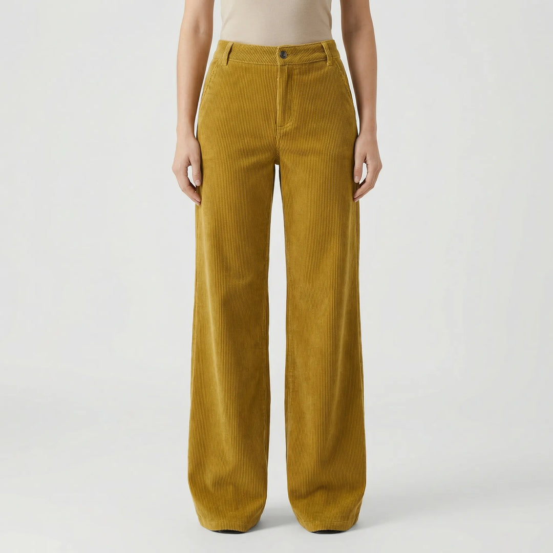 Hochgeschnittene Hose Mit Weitem Bein - Beverly