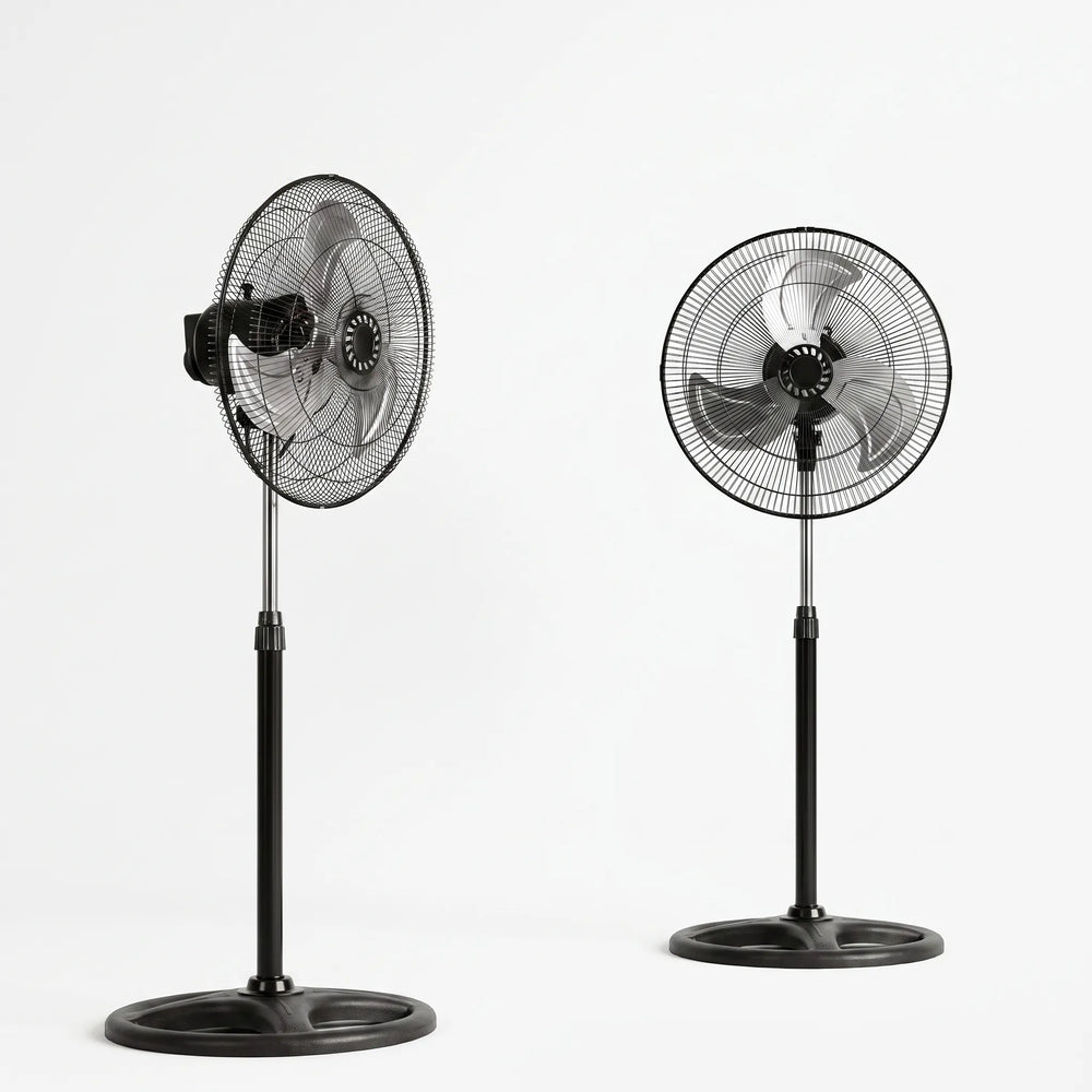 Höhenverstellbarer Standventilator Mit Drei Geschwindigkeiten Set - Breesia