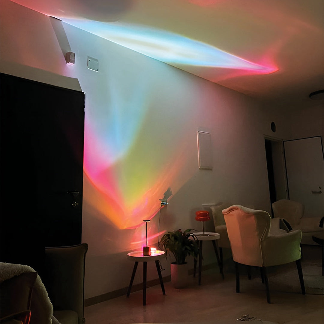 Prizmatikus projektorlámpa LED-del – Lunara