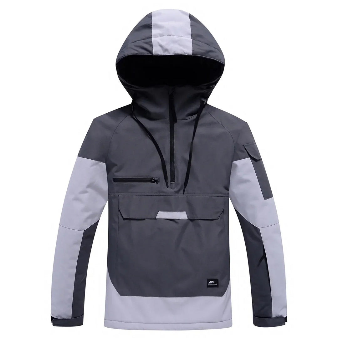 Hooded Half-Zip Ski Jacket - Cody