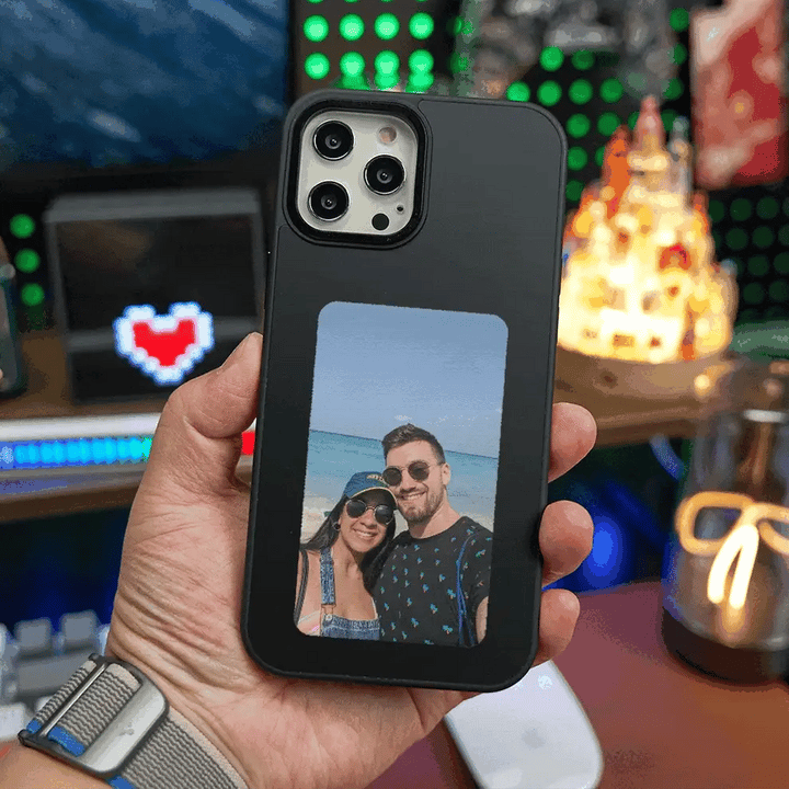 Interaktív fénykép iPhone tok - PixelShell