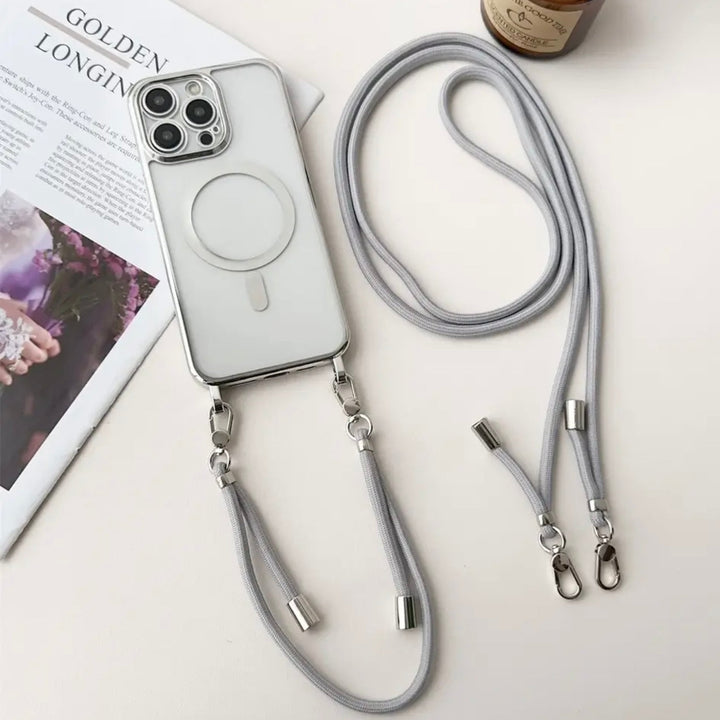 MagSafe-kereszttáska iPhone-hoz hordozó pánttal – Halo (1+1 INGYEN)