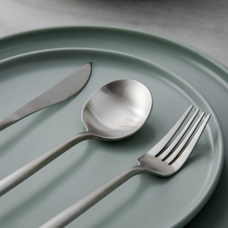 Minimalista Evőeszköz Modern Asztalokhoz - PureSet