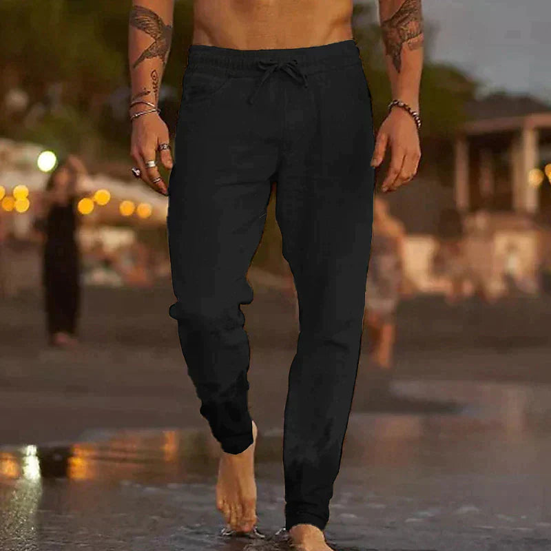 Casual vászon nadrág férfiaknak – Luca