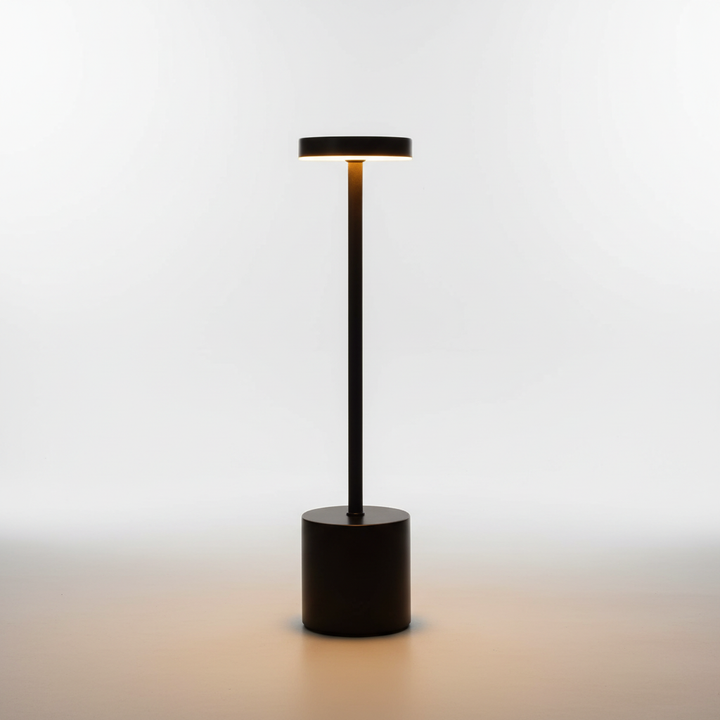 Kabellose LED Tischleuchte Aus Metall - Glowara