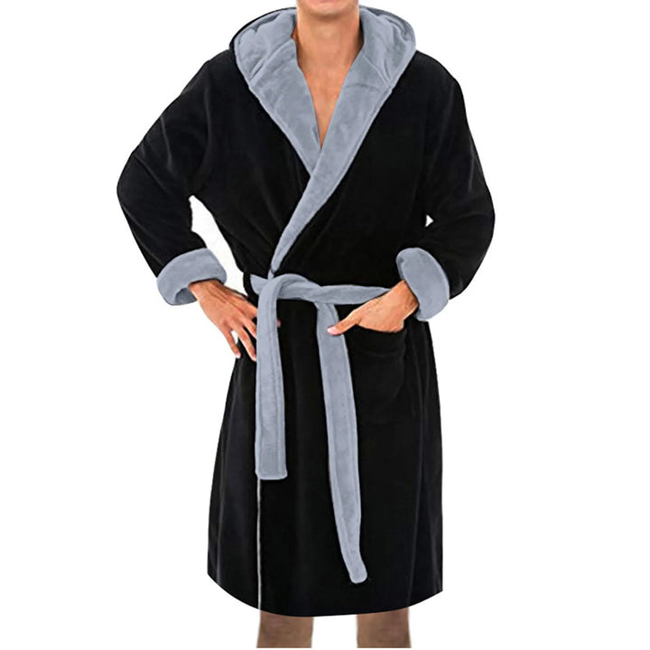 Kimono-Style Belted Bath Robe - Mario