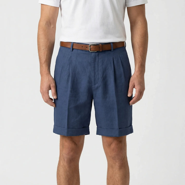 Klassische Herrenshorts Mit Bundfalten - Erick