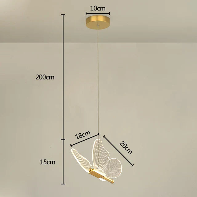 LED Pillangó Függőlámpák - ButterLuxe