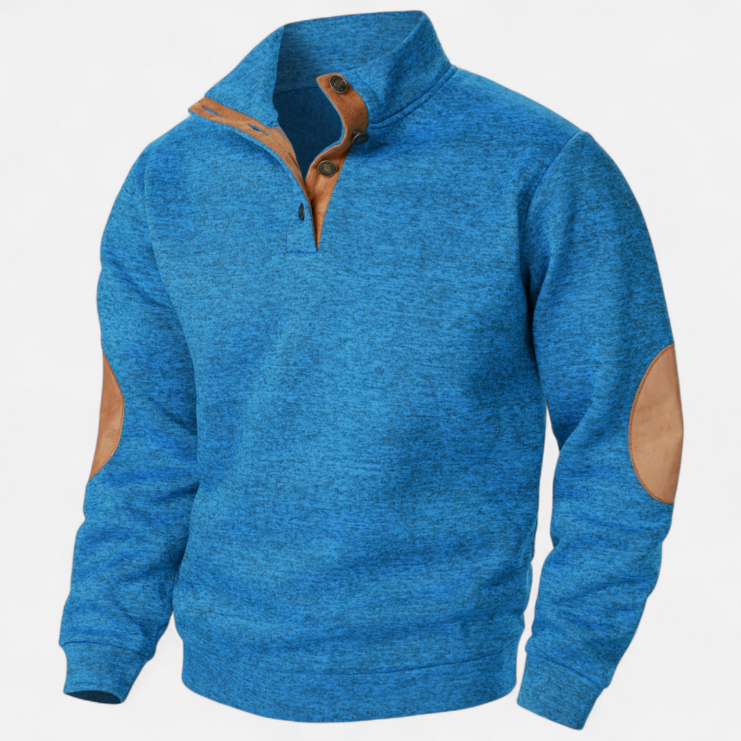 Langarm Pullover Mit Stehkragen - Eddy