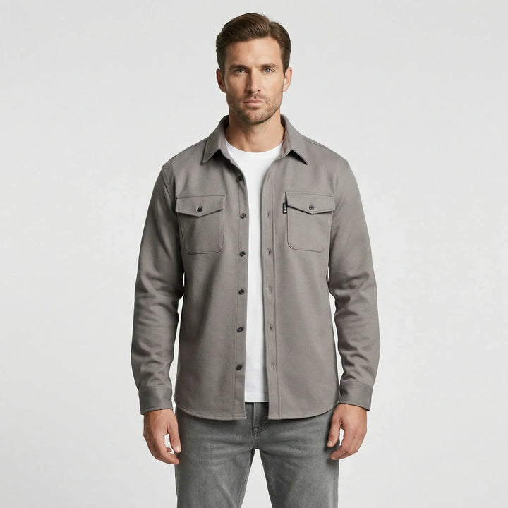 Langärmeliges Overshirt Mit Brusttaschen - Pablo