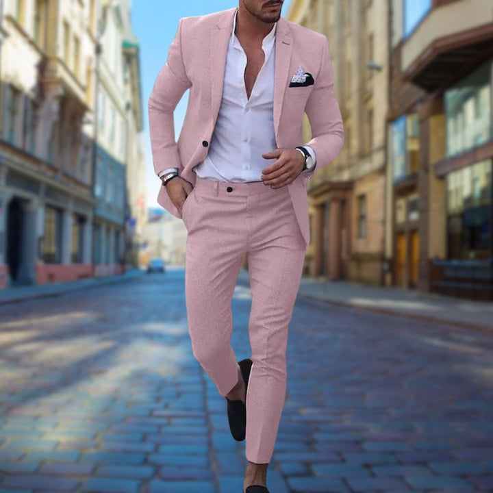 AA_Bad Conversion-Stílusos Slim Fit Férfiöltöny - Noah