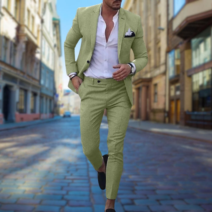 AA_Bad Conversion-Stílusos Slim Fit Férfiöltöny - Noah