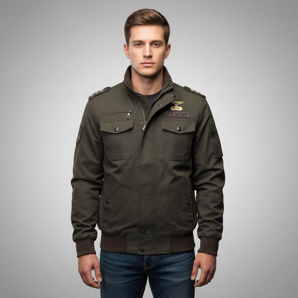 Militärisch Inspirierte Jacke - Rudolf