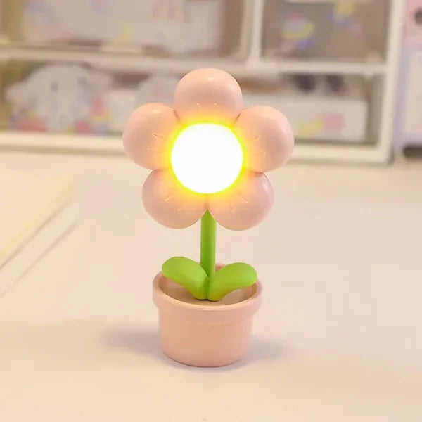 Kis Virág Nyugtató Asztali Lámpa - BlossomGlow