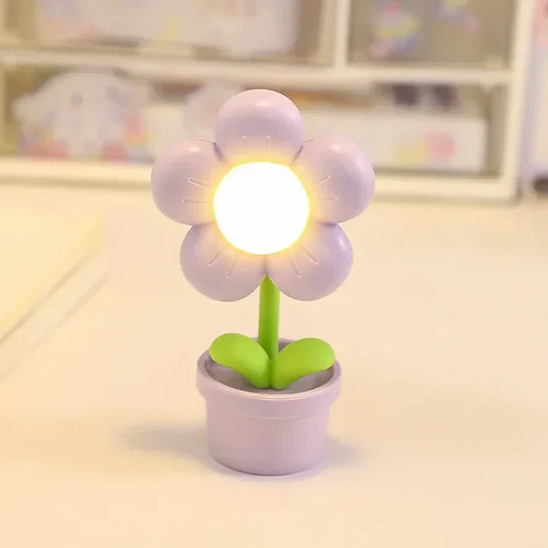 Kis Virág Nyugtató Asztali Lámpa - BlossomGlow