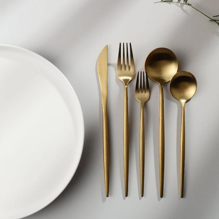 Minimalista Evőeszköz Modern Asztalokhoz - PureSet