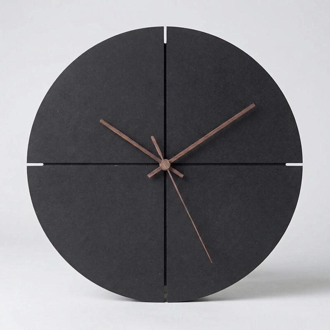 Minimalistische Runde Analoge Wanduhr - Veltara