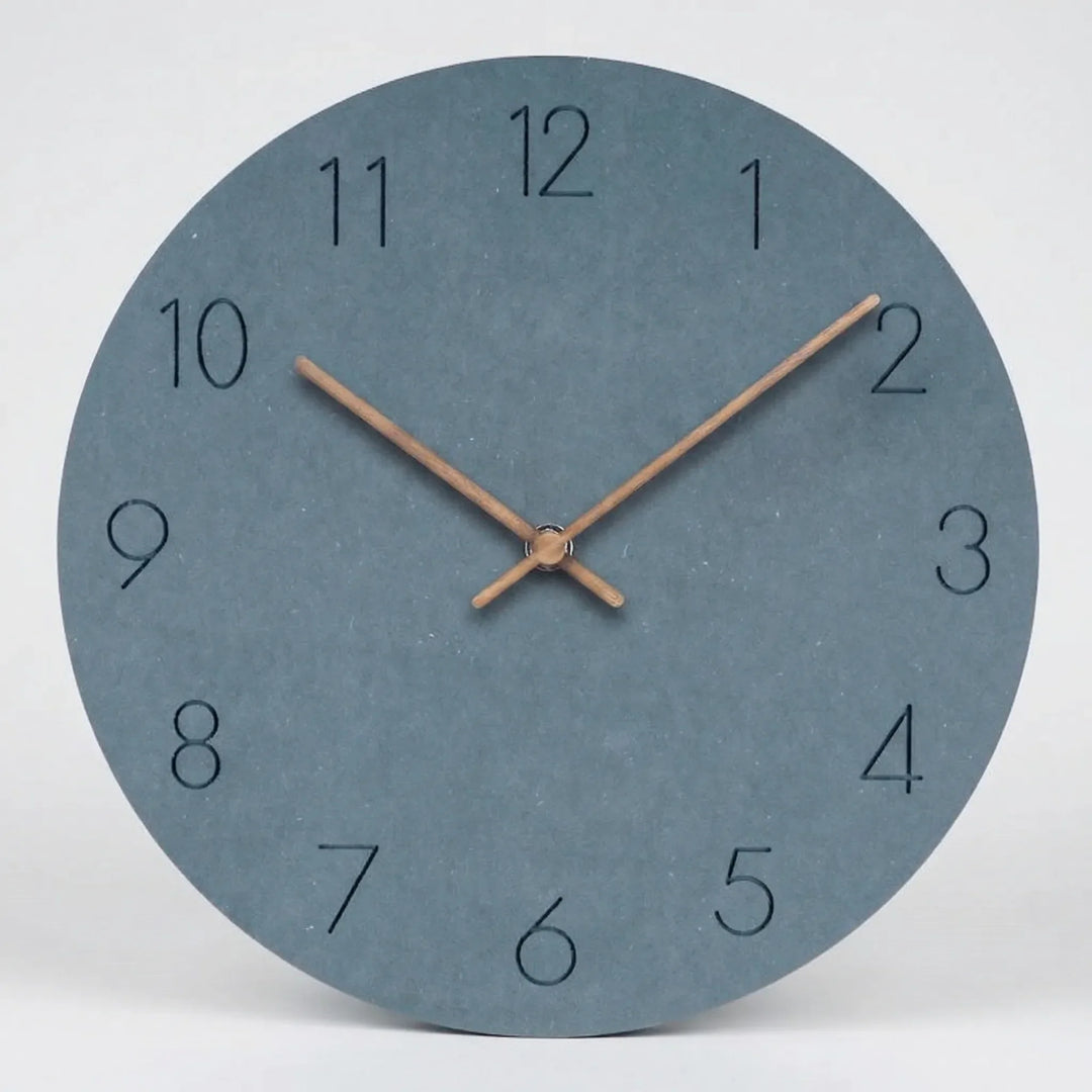 Minimalistische Runde Wanduhr - Nordellia