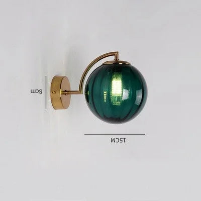 Luxus Modern üveg Fali Lámpa - CrystalGlow
