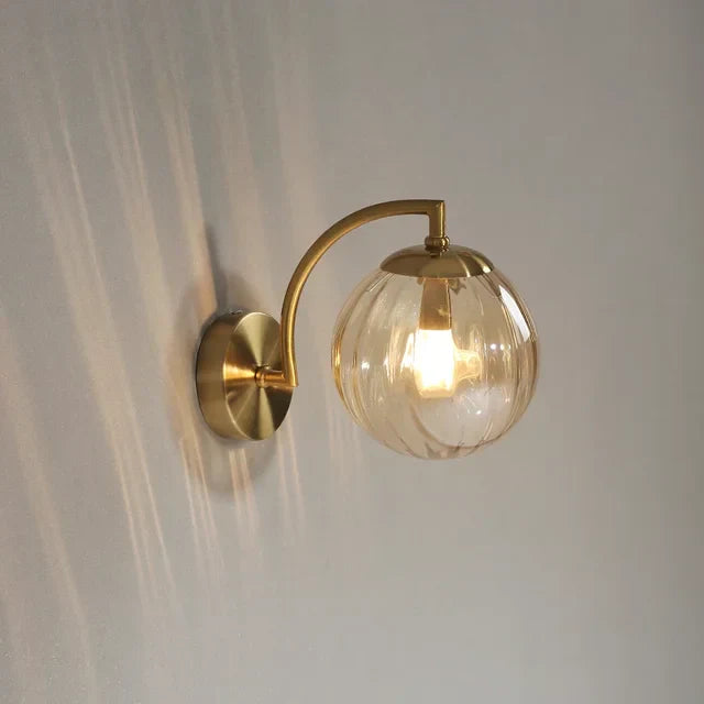 Luxus Modern üveg Fali Lámpa - CrystalGlow