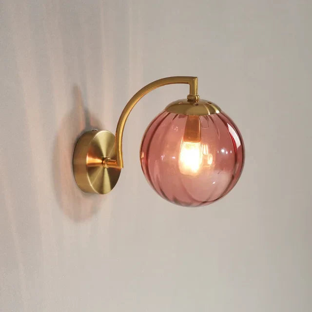 Luxus Modern üveg Fali Lámpa - CrystalGlow