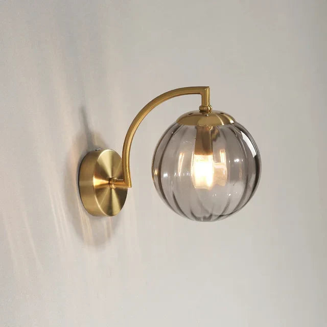 Luxus Modern üveg Fali Lámpa - CrystalGlow