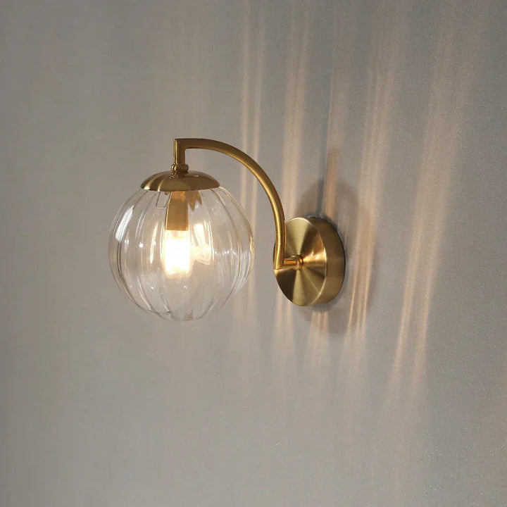 Luxus Modern üveg Fali Lámpa - CrystalGlow