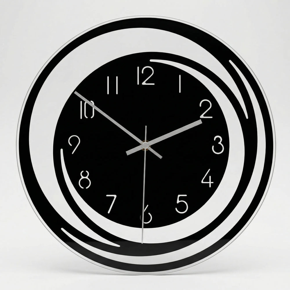 Moderne Runde Wanduhr - Quietora