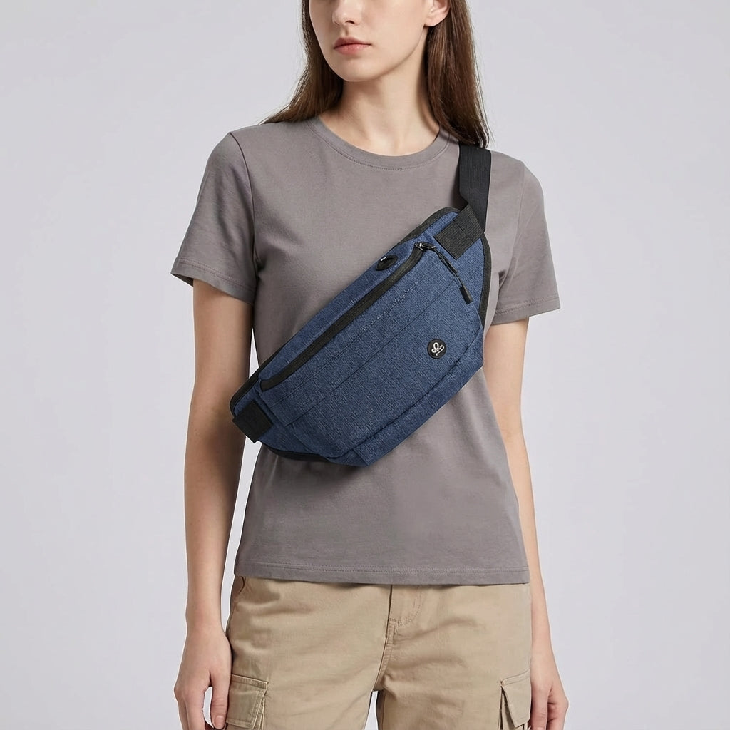 Nylon Multi Pocket Sling Tas - FlexSling