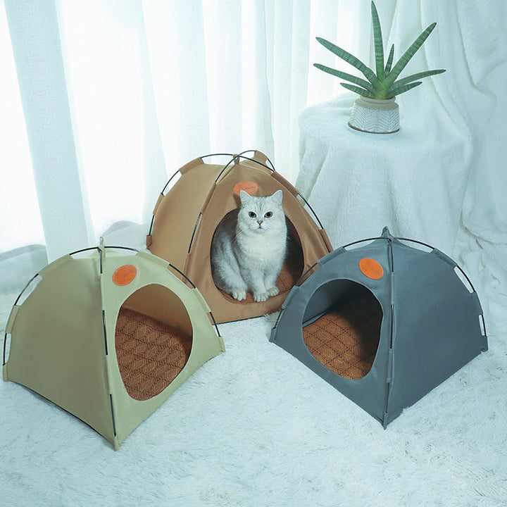 Hűsítő Macska Sátor - CoolCat Retreat