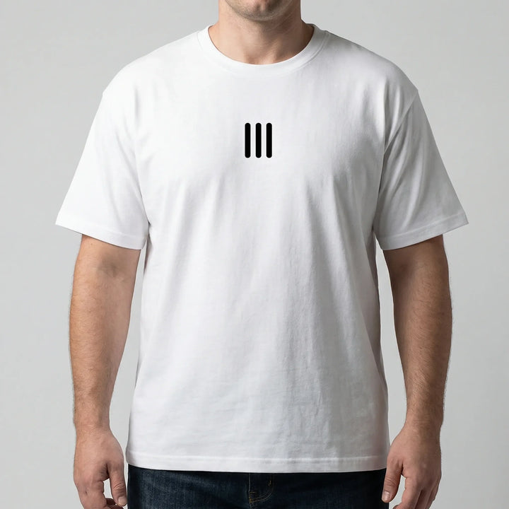 Oversized Crew Neck Graphic Tee - Frankie