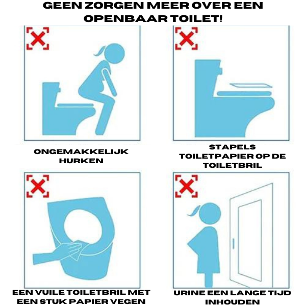 Higiénikus Eldobható WC Ülőke Fedezék - SafeSit