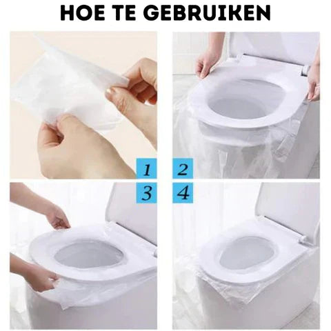Higiénikus Eldobható WC Ülőke Fedezék - SafeSit