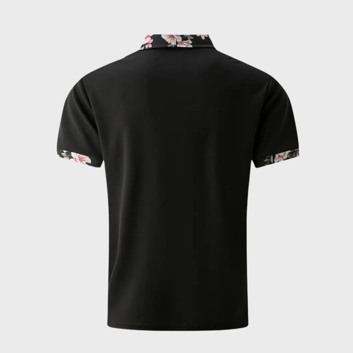 AA_Bad Conversion-Férfi Polo Diszkrét Mintával - Noah