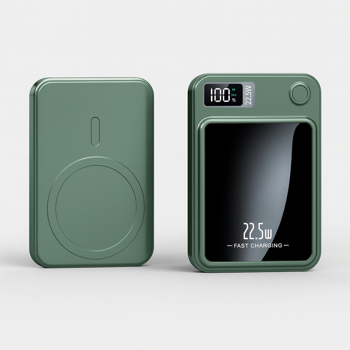 Portable 20000mAh Power Bank with 22.5W Fast Charging and Wireless Charging 4