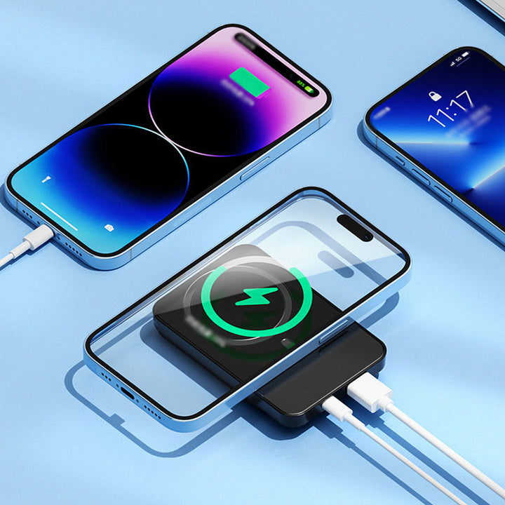 Portable 20000mAh Power Bank with 22.5W Fast Charging and Wireless Charging 7