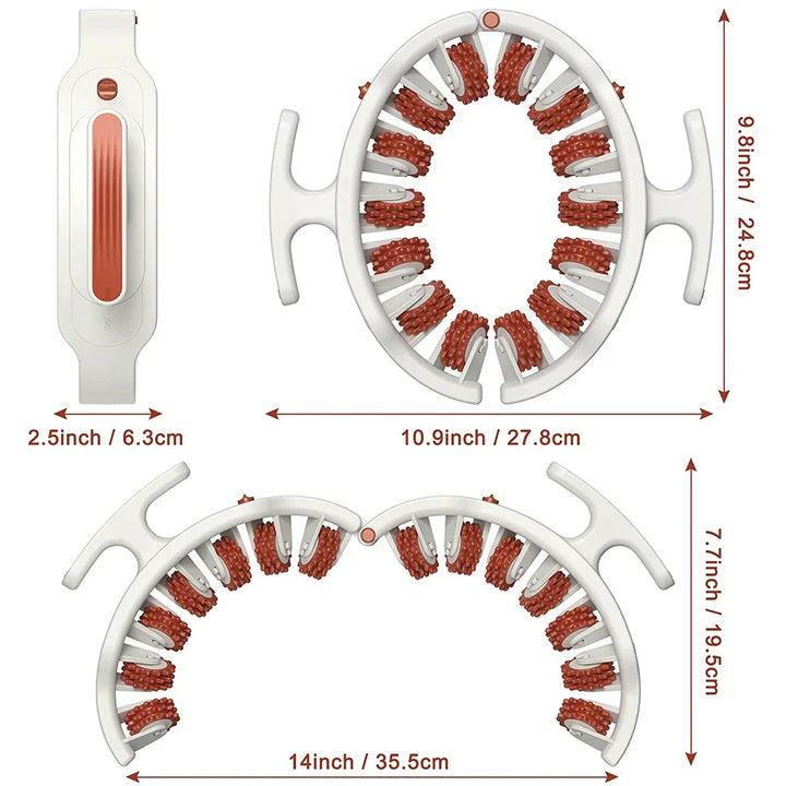 Kompakt Akupresszúrás Masszázs Eszköz - BodyRelief Roller