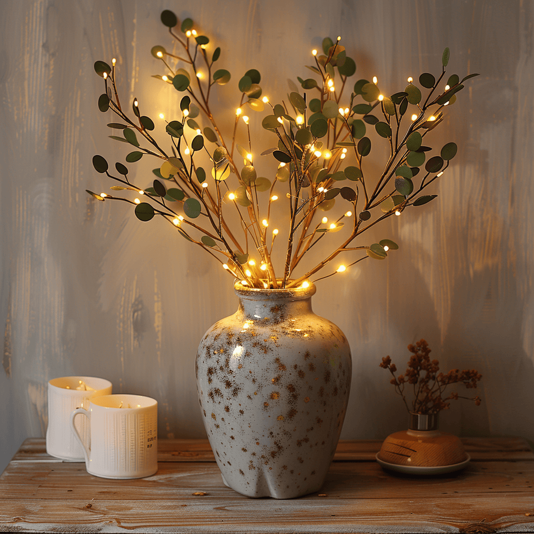 Hangulatos LED Ág egy varázslatos érintéshez - GlowBranch