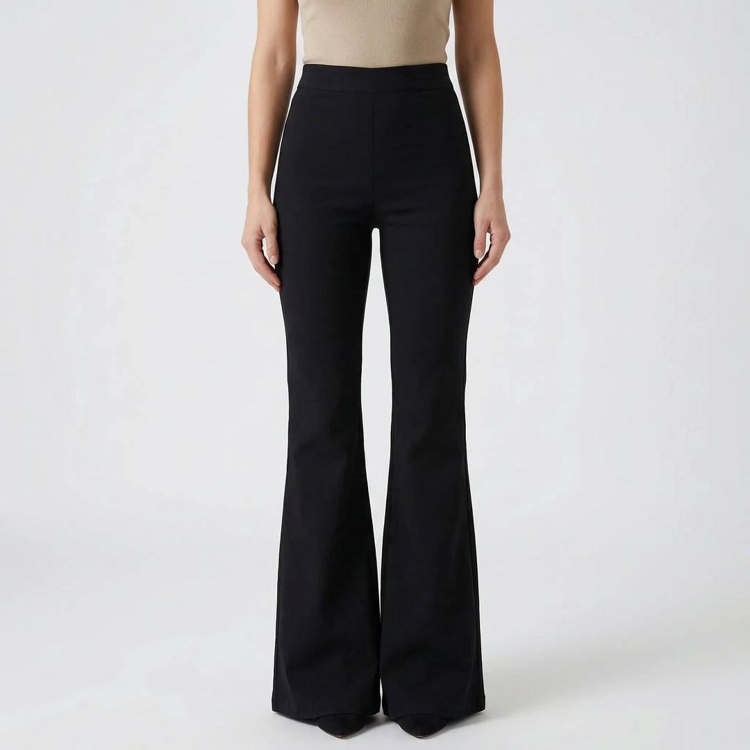 Retro-Inspired Flared Women's Trousers - Kristin