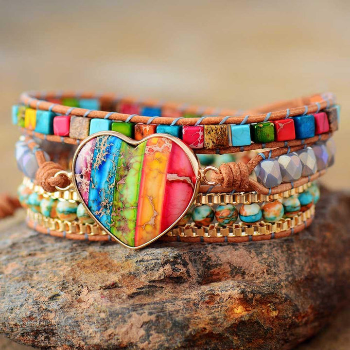 Chakra Energia Wrap karkötő - Vitala