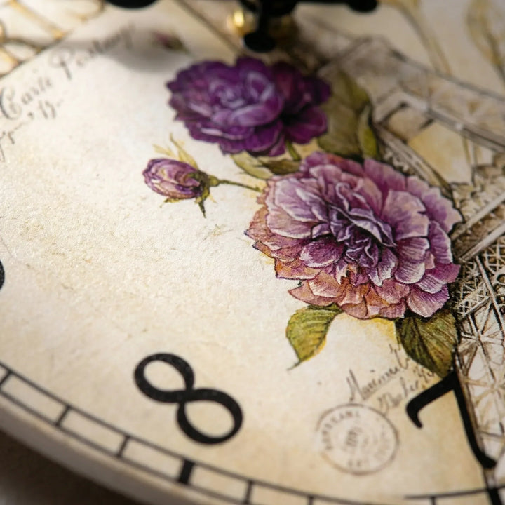 Runde Dekorative Wanduhr - Parivue