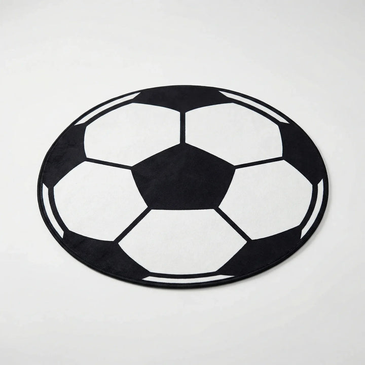 Runder Teppich Mit Sportmotiv - Kickora