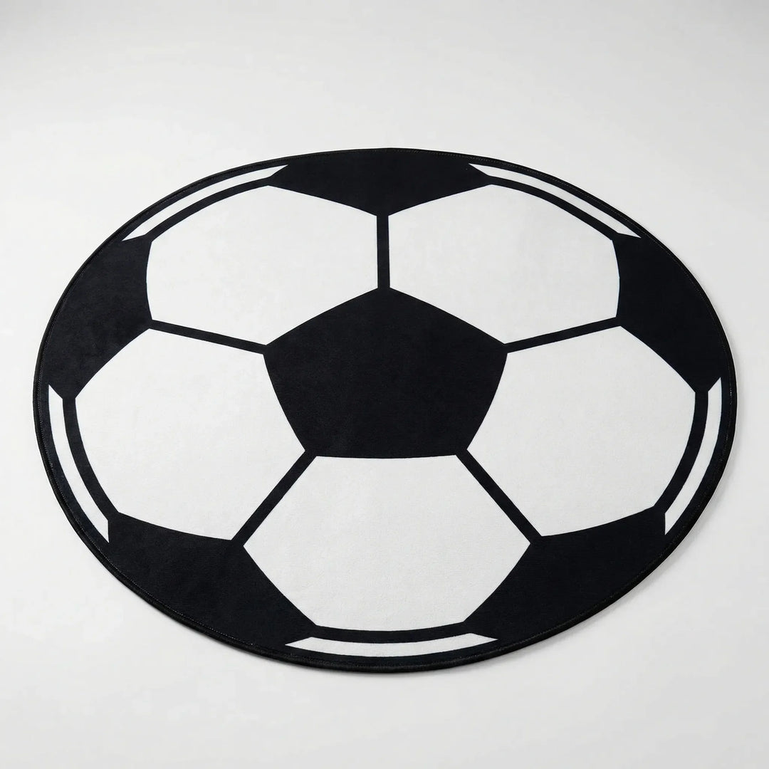 Runder Teppich Mit Sportmotiv - Kickora