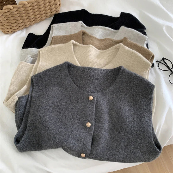 Merinowolen Damesgilet – Solveig